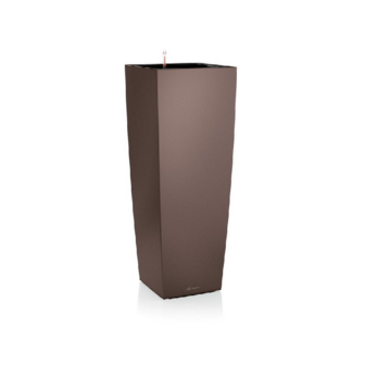 Lechuza Cubico Alto premium 40 Espresso metallic