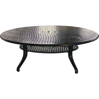 Ovalen Tafel King&#039;s Cross Gietaluminium 250x176cm