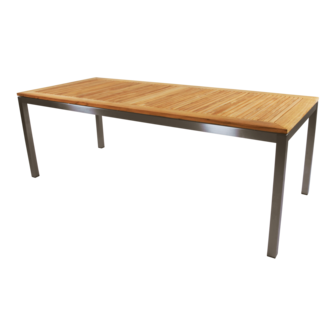 Marmaris Tafel RVS 220x90cm