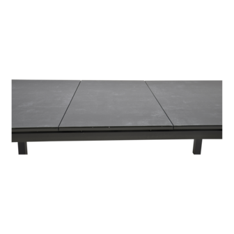 Uittrektafel Baleno Negro 180/240x75cm