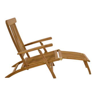 Deckchair Teak verstelbaar