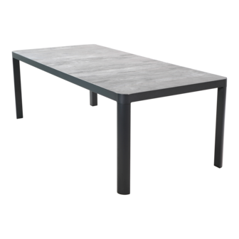 Tafel Castilla 2.0 Negro 220x100cm