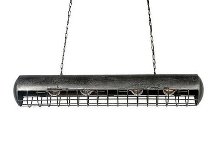 Hanglamp zwart 115 cm