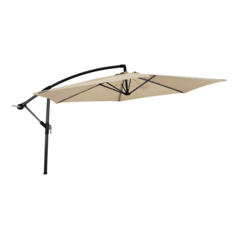 Gemini zweefparasol ecru 3 m