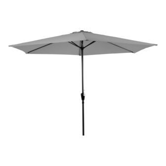 Gemini parasol licht grijs 3 m