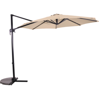 Libra zweefparasol ecru 3 m