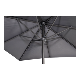 Virgo parasol grijs 3x3 m