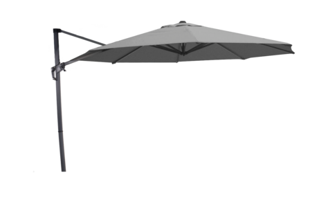 Virgo zweefparasol grijs 3.5 m