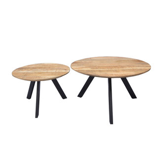 Koffie Tafel Rond Berlin 80cm