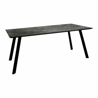 Eettafel Berlin Zwart 120cm