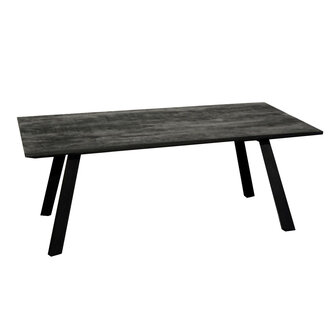 Koffie Tafel Zwart Berlin 120cm