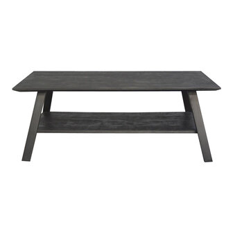 Koffie Tafel Zwart Berlin 2 lagen 120cm