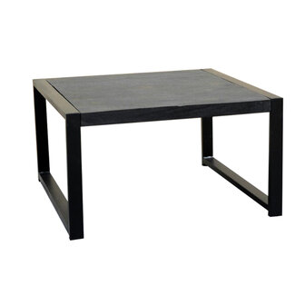 Koffietafel Britt Zwart 80cm