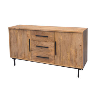 Dressoir Jayden 2 deuren, 3 lades 155cm