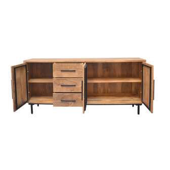 Dressoir Jayden 3 deuren, 3 lades 180cm