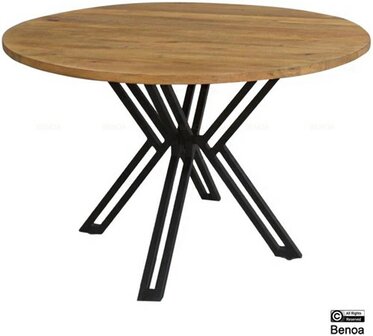 Eettafel Jayden Rond 120cm