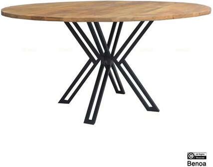 Eettafel Jayden Rond 150cm