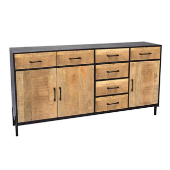 Dressoir Sterre 3 deuren, 7 lades 175cm