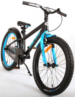 Volare Rocky 20 Inch 27 cm Jongens Terugtraprem Zwart/Blauw