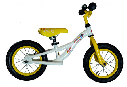 Studio 100 loopfiets Maya de Bij 12 Inch Junior Wit/Geel