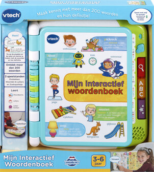 VTech kinderboek Mijn interactief Woordenboek wit/blauw/groen