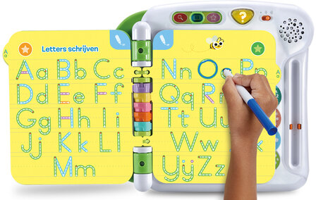 VTech kinderboek Mijn Activiteitenboek - Naar School groen 2-delig