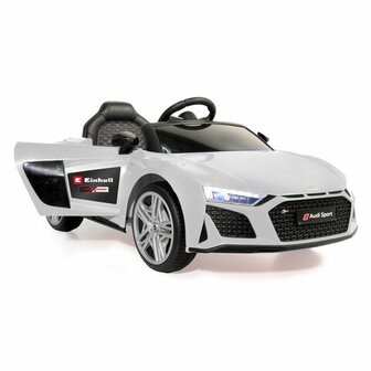 Accuvoertuig Audi R8 Wit 18V Einhell Power X-Change 