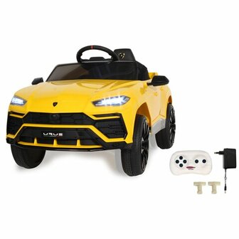 Accuvoertuig Lamborghini Urus Geel 2,4GHz 12V