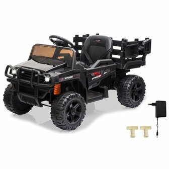 Accuvoertuig Offroader Bufalo Zwart 12V