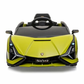 Accuvoertuig Lamborghini Si&aacute;n FKP 37 Groen 12V