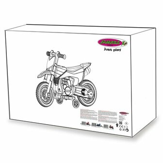 Accuvoertuig Motor Power Bike Blauw 6V