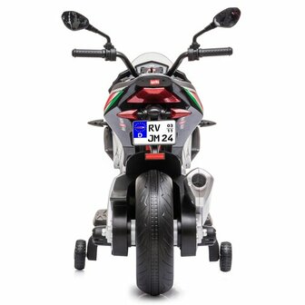 Accuvoertuig Aprilia Tuono V4 1100 RR Italiaans Design 12V