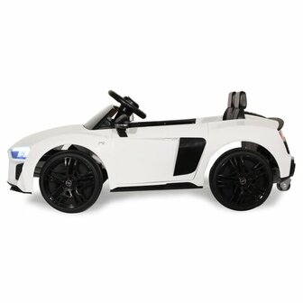 Accuvoertuig Audi R8 Spyder V10 Performance Quattro Wit