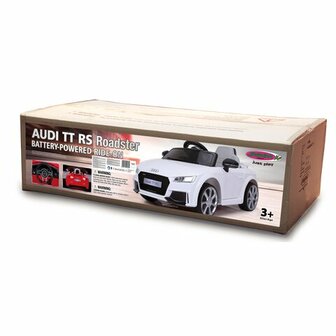 Accuvoertuig Audi TT RS Wit 12V 