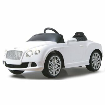 Accuvoertuig Bentley GTC Wit 40MHz 6V