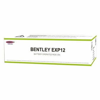 Accuvoertuig Bentley EXP12 Groen 12V