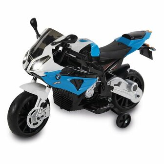 Accuvoertuig Motor BMW S1000RR Blauw 12V