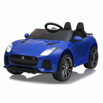 Accuvoertuig Jaguar F-Type SVR Blauw 12V