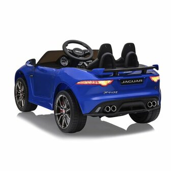 Accuvoertuig Jaguar F-Type SVR Blauw 12V