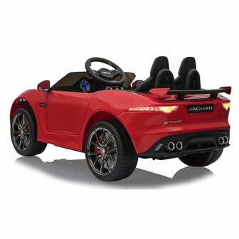 Accuvoertuig Jaguar F-Type SVR Rood 12V