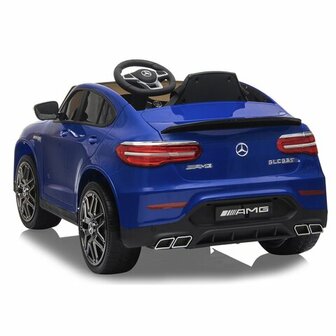 Accuvoertuig Mercedes-Benz AMG GLC 63 S Coupe Blauw