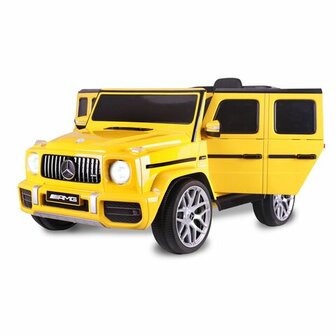 Accuvoertuig Mercedes-Benz AMG G63 Geel