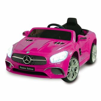 Accuvoertuig Mercedes-Benz SL 400 Roze 12V