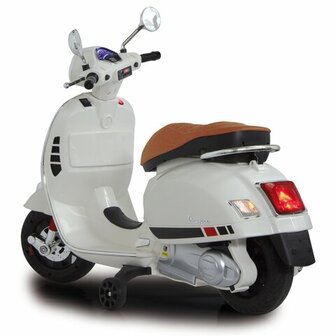 Accuvoertuig Vespa GTS 125 Wit 12V