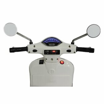 Accuvoertuig Vespa GTS 125 Wit 12V