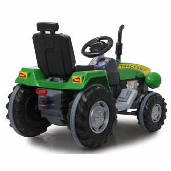 Accuvoertuig Tractor Power Drag Groen 12v