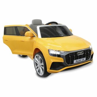 Accuvoertuig Audi Q8 Geel 12V