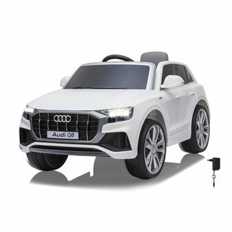 Accuvoertuig Audi Q8 Wit 12V