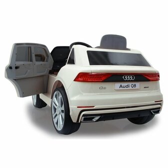 Accuvoertuig Audi Q8 Wit 12V