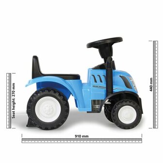 Loopauto Tractor New Holland T7 Blauw